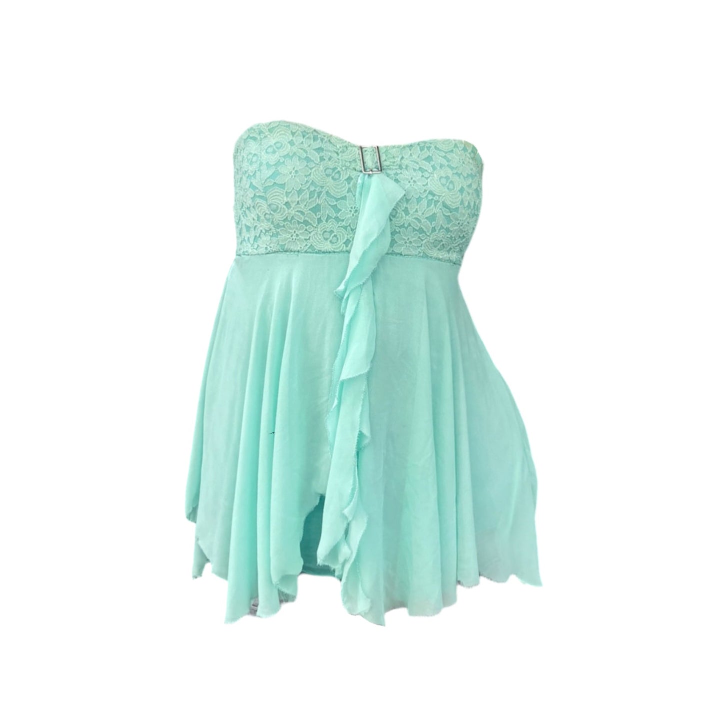 babydoll top turquoise